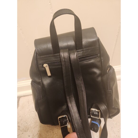 Wilson\'s Leather Black Leather Backpack main image 11